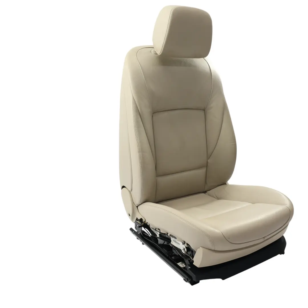 BMW F01 F02 F03 Comfort Front Seat Heated Memory Leather Dakota Oyster Left N/S - SKU RHD-7255067-1 - Part number 7255067