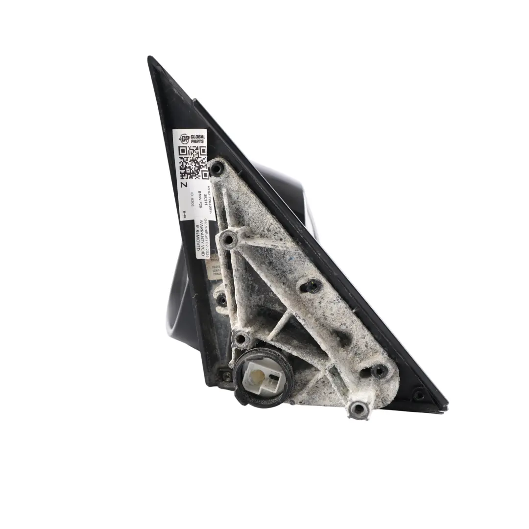 Side Wing Mirror Heated 5 Pin Left N/S Schwarz 2 Black - 668 to BMW X3 F25 with Part number 7264099 BMW X3 F25 Side Wing Mirror Heated 5 Pin Left N/S Schwarz 2 Black - 668 - SKU RHD-7264099-SCH1 - Part number 7264099