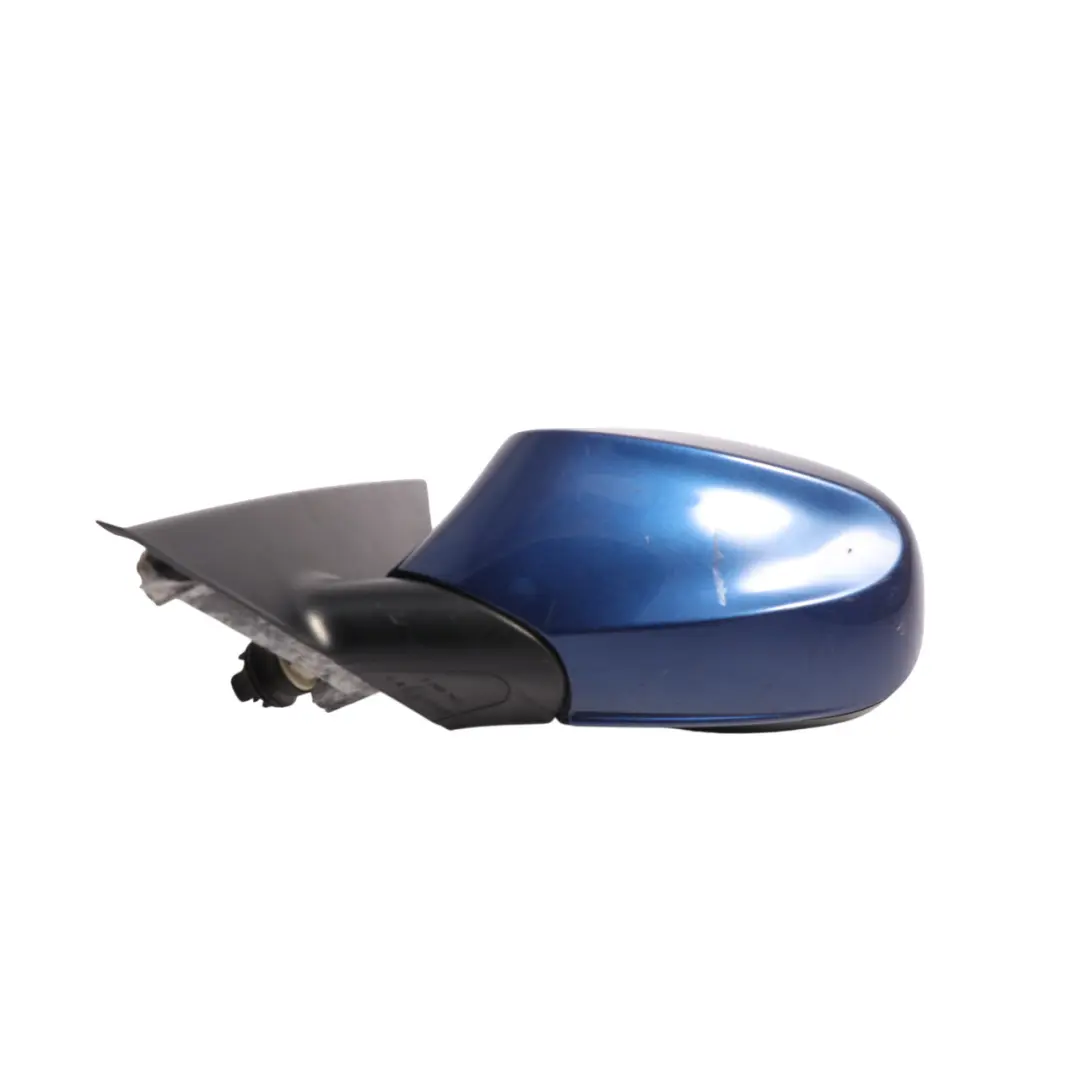 BMW E87 LCI Side Wing Mirror Door Left N/S Heated Montegoblau Metallic - A51 - SKU RHD-7268125-MTB1 - Part number 7268125