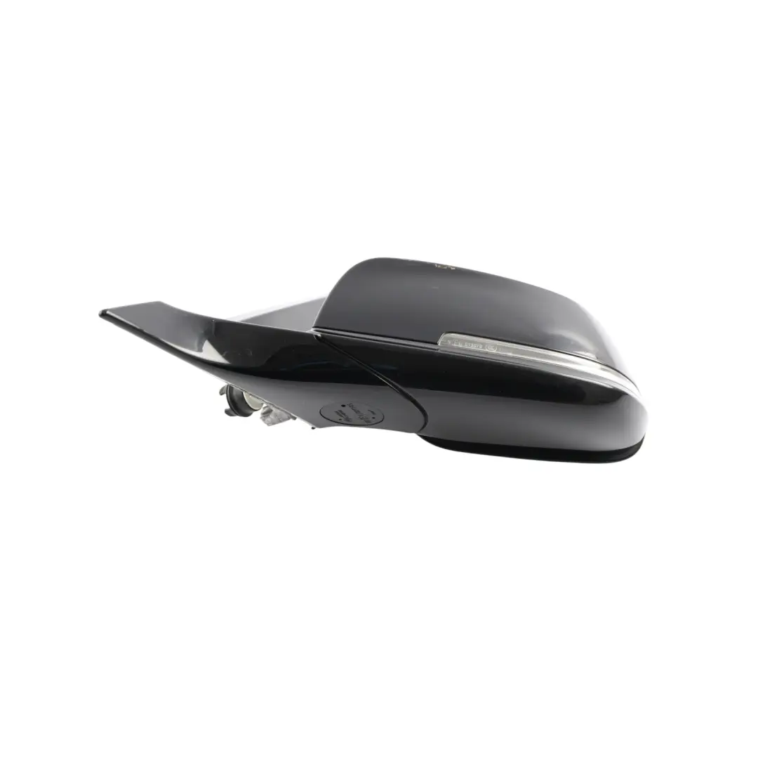  Wing Mirror BMW F21 F22 Left N/S High Gloss Trim Black Sapphire Metallic - 475 - SKU RHD-7268599-BS - Part number 7268599