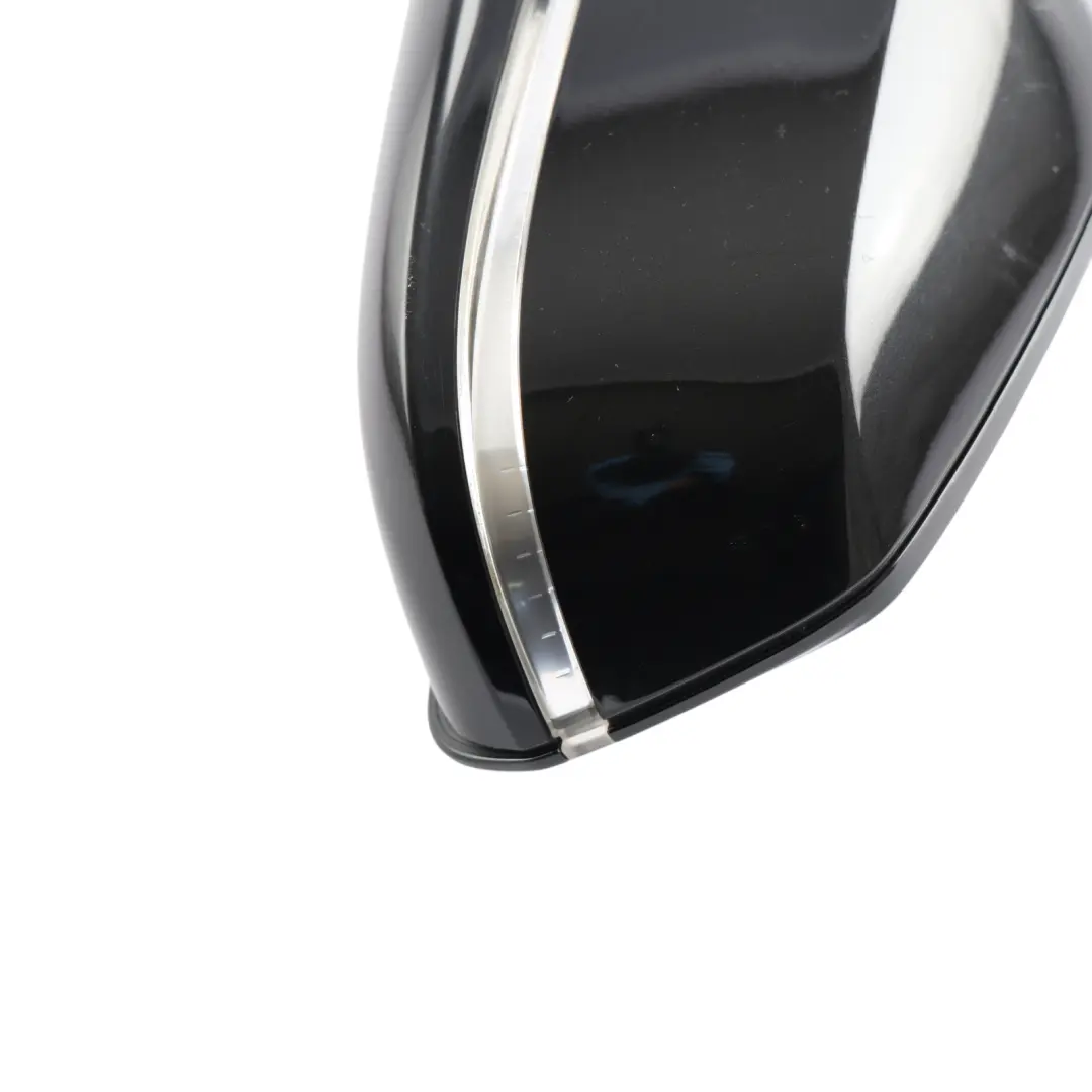  Wing Mirror BMW F21 F22 Left N/S High Gloss Trim Black Sapphire Metallic - 475 - SKU RHD-7268599-BS - Part number 7268599