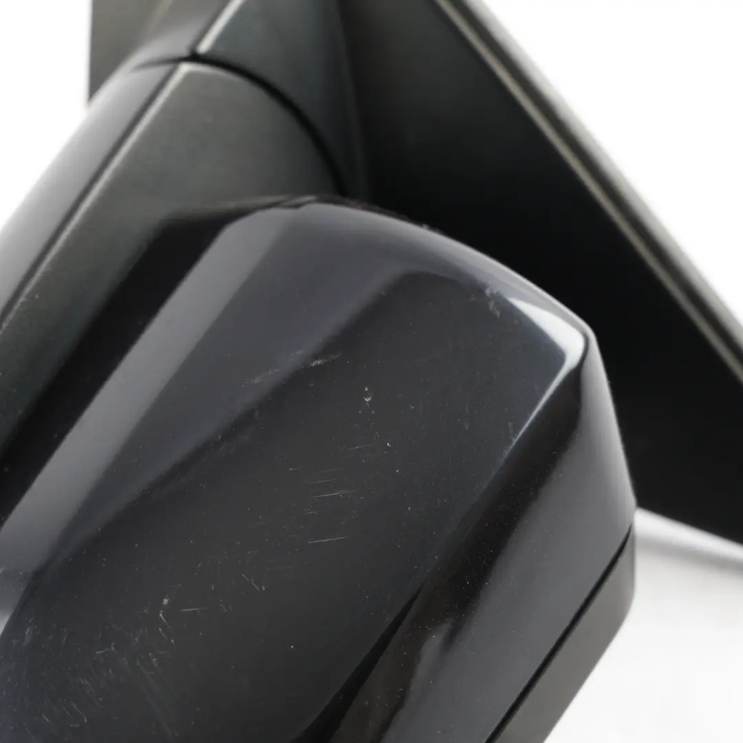 BMW X5 E70 Wing Mirror Auto Dip Heated Left Door N/S Carbonschwarz Black - 416 - SKU RHD-7282723-CAR - Part number 7282723