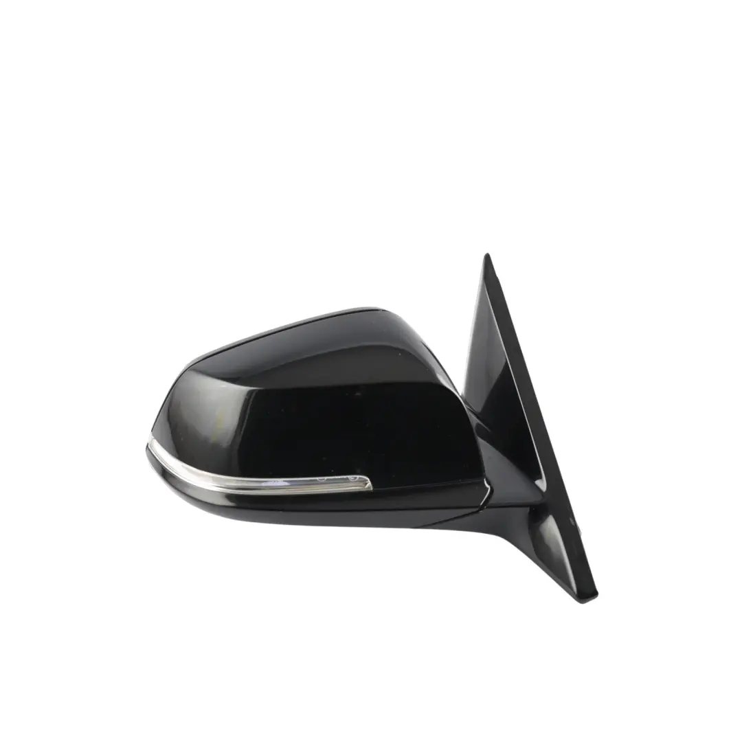 BMW F36 Wing Mirror Shadow Line Heated Right O/S Black Sapphire 475 - SKU RHD-7285246-BS - Part number 7285246