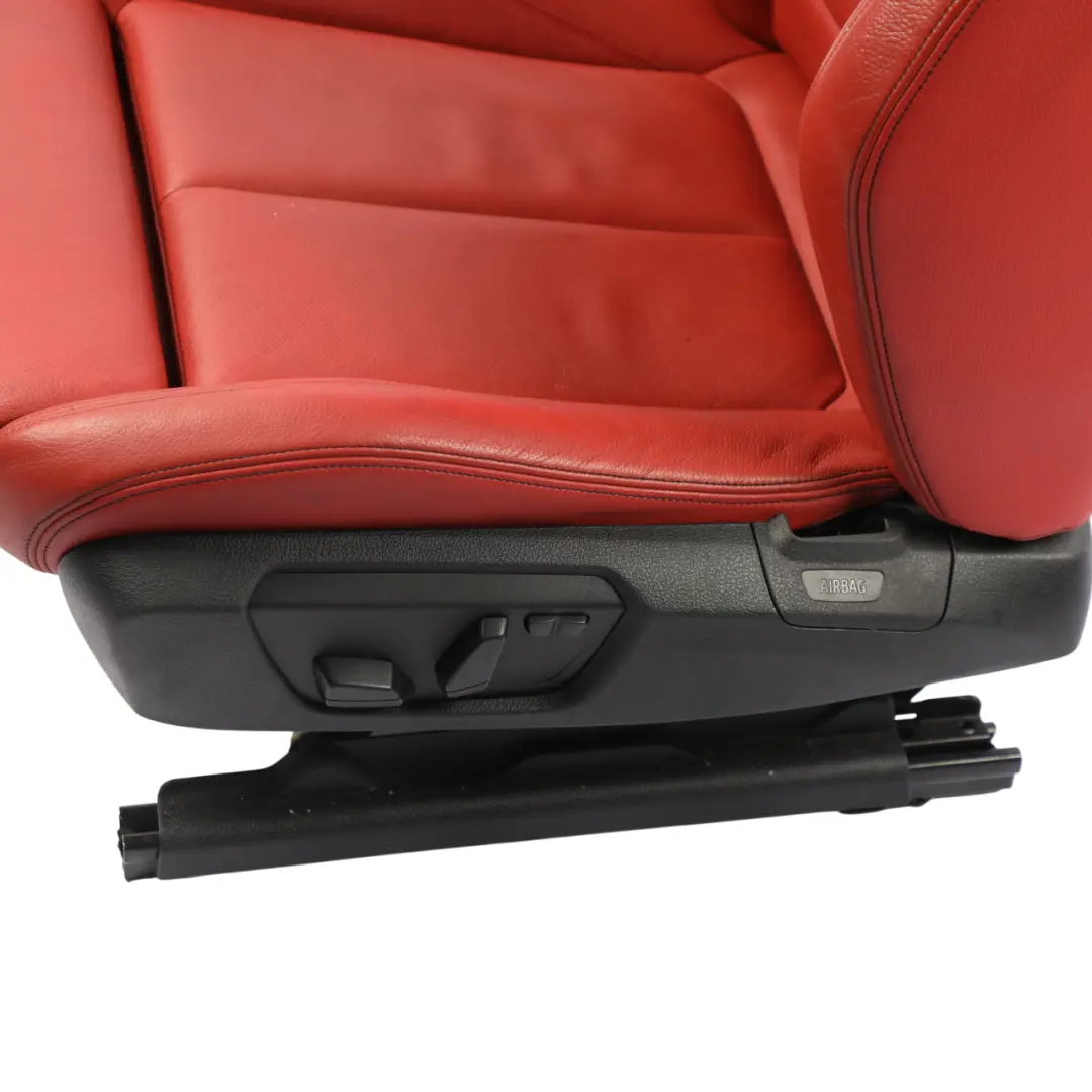  Front Seat BMW F20 M Sport Heated Leather Korall-Rot Red Left N/S - SKU RHD-7295147-2 - Part number 7295147