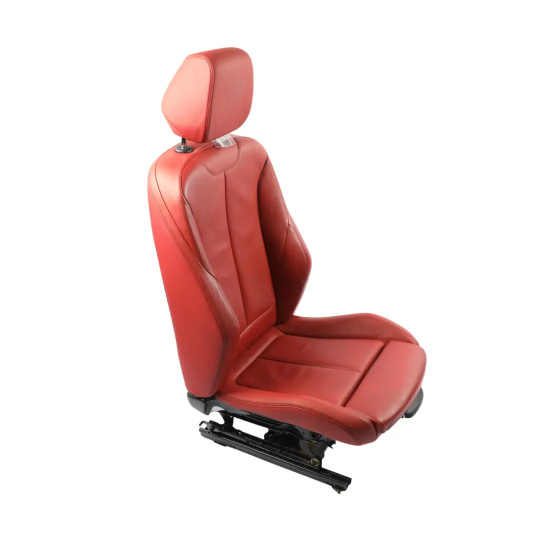  Front Seat BMW F20 M Sport Heated Leather Korall-Rot Red Left N/S - SKU RHD-7295147-2 - Part number 7295147
