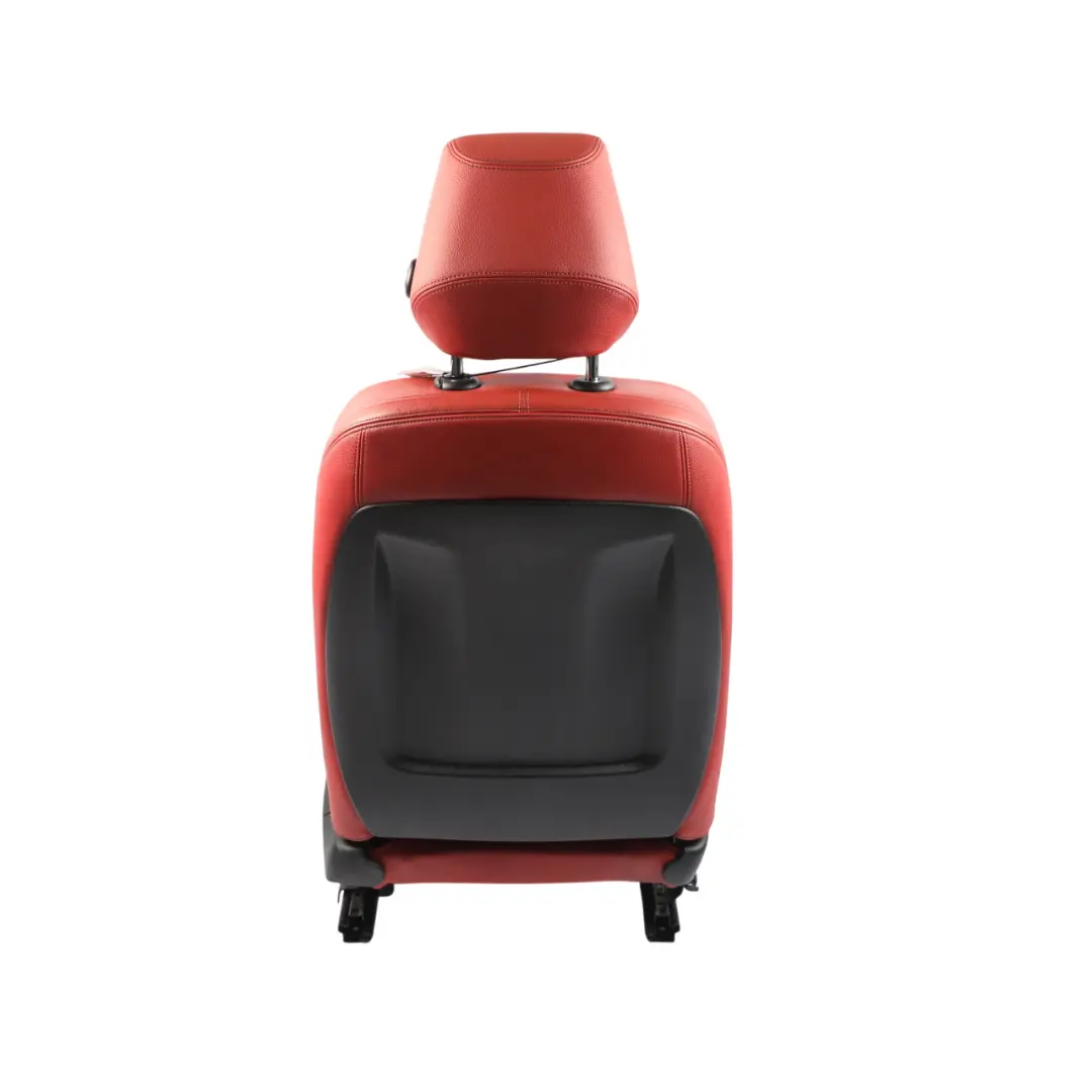 BMW F30 F31 Front Seat M Sport Heated Leather Korall-Rot Red Left N/S - SKU RHD-7295147-2 - Part number 7295147