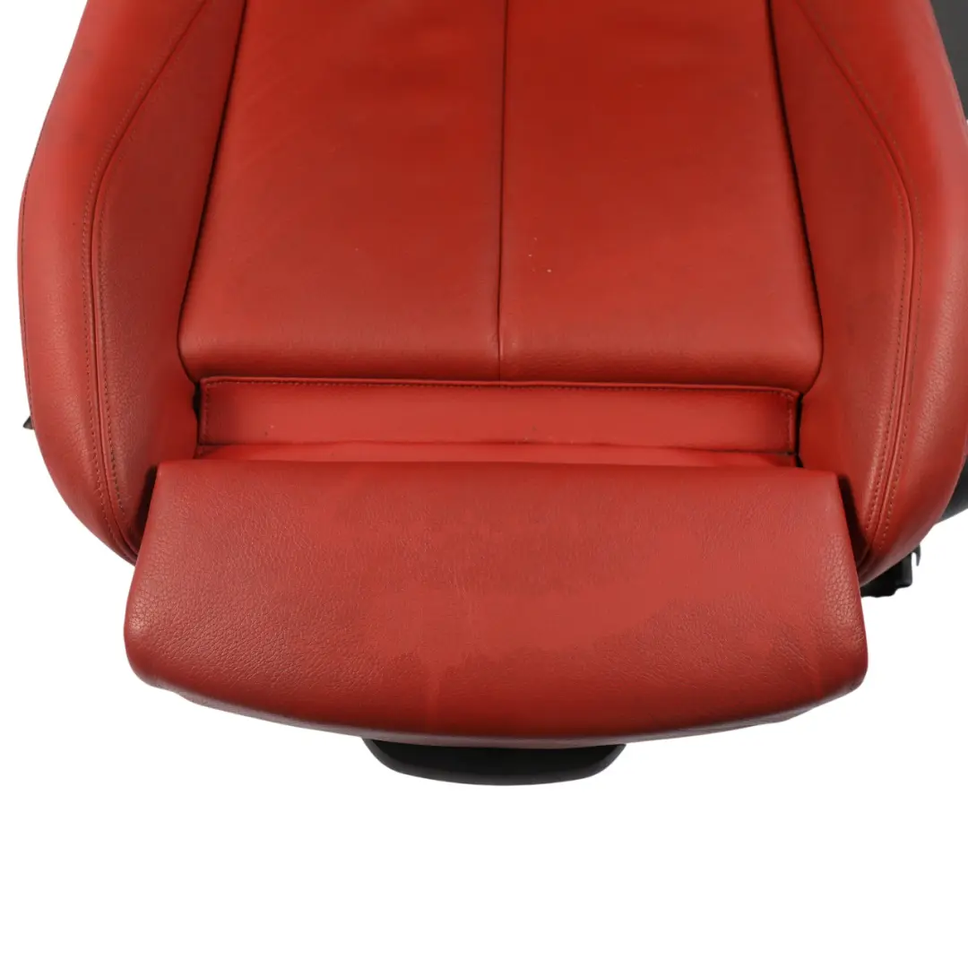 Front Seat BMW F20 M Sport Heated Leather Korall-Rot Red Left N/S to with Part number 7295147 Front Seat BMW F20 M Sport Heated Leather Korall-Rot Red Left N/S - SKU RHD-7295147-2 - Part number 7295147