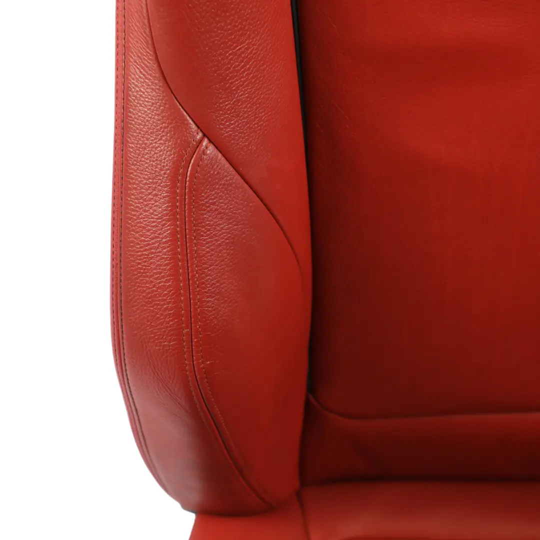 Front Seat BMW F20 M Sport Heated Leather Korall-Rot Red Left N/S to with Part number 7295147 Front Seat BMW F20 M Sport Heated Leather Korall-Rot Red Left N/S - SKU RHD-7295147-2 - Part number 7295147