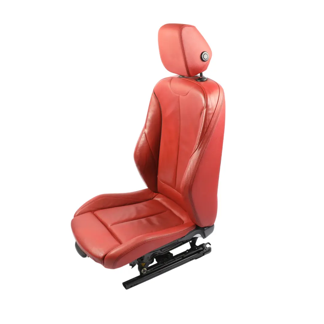  Front Seat BMW F36 M Sport Heated Memory Right O/S Leather Dakota Korall Rot Red - SKU RHD-7295148-1 - Part number 7295148