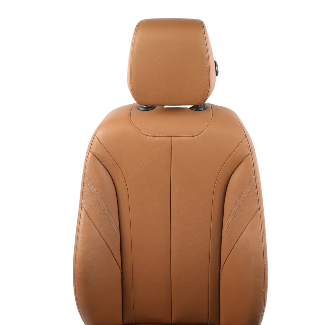 BMW F30 F31 F36 Front Seat Heated Electric Leather Dakota Saddle Brown Left N/S - SKU RHD-7303723-1 - Part number 7303723