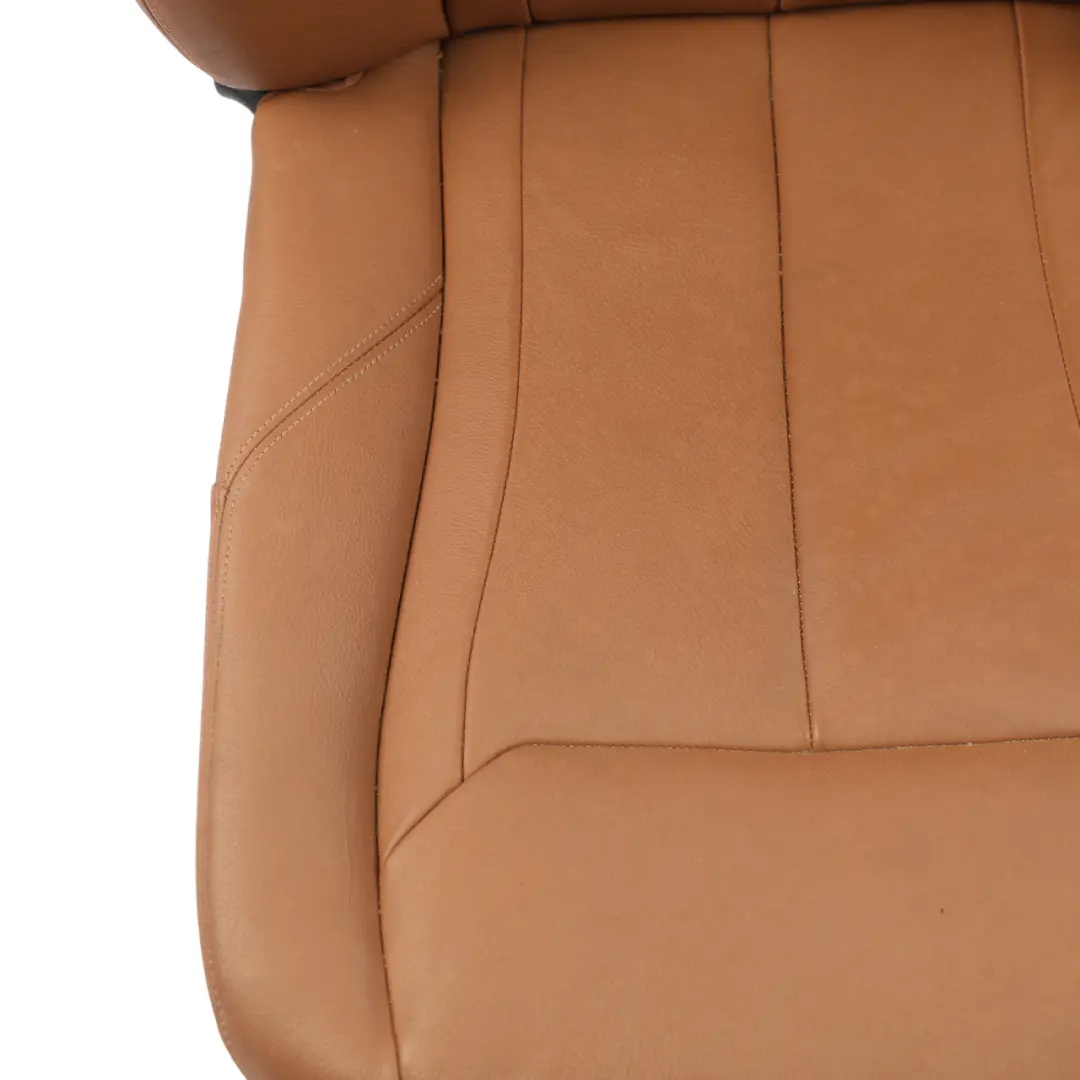 BMW F30 F31 F36 Front Seat Heated Electric Leather Dakota Saddle Brown Left N/S - SKU RHD-7303723-1 - Part number 7303723