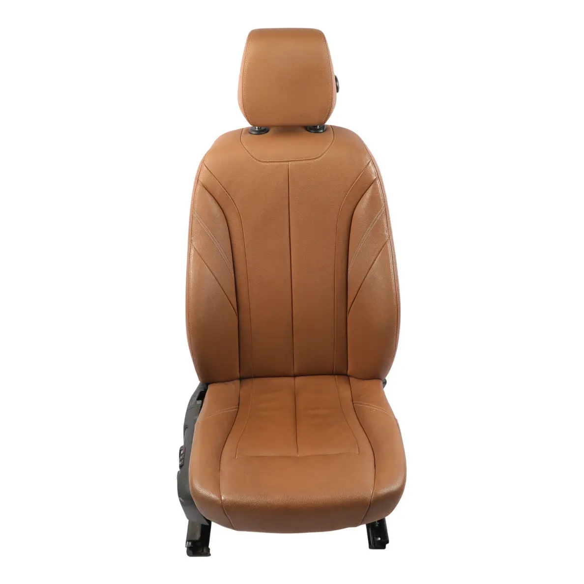 BMW F30 F31 F36 Front Seat Heated Memory Leather Dakota Saddle Brown Right O/S
