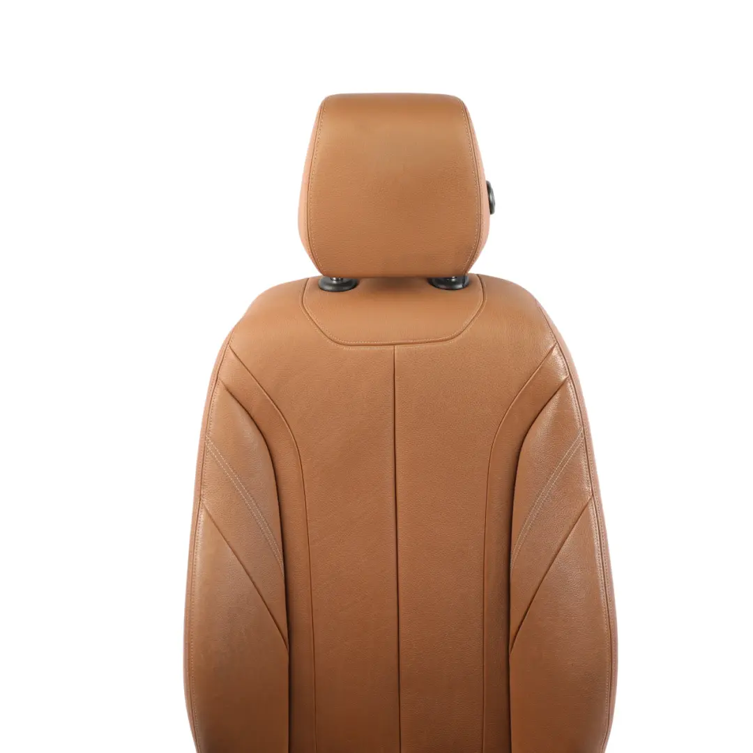 Front Seat Heated Memory Leather Dakota Saddle Brown Right O/S to BMW F30 F31 F36 with Part number 7303724 BMW F30 F31 F36 Front Seat Heated Memory Leather Dakota Saddle Brown Right O/S - SKU RHD-7303724-1 - Part number 7303724