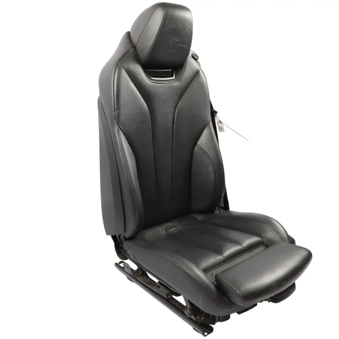 Front Seat Sport Left N/S Heated Electric Leather Dakota Black to BMW F33 Cabrio with Part number 7339997 BMW F33 Cabrio Front Seat Sport Left N/S Heated Electric Leather Dakota Black - SKU RHD-7339997-1 - Part number 7339997
