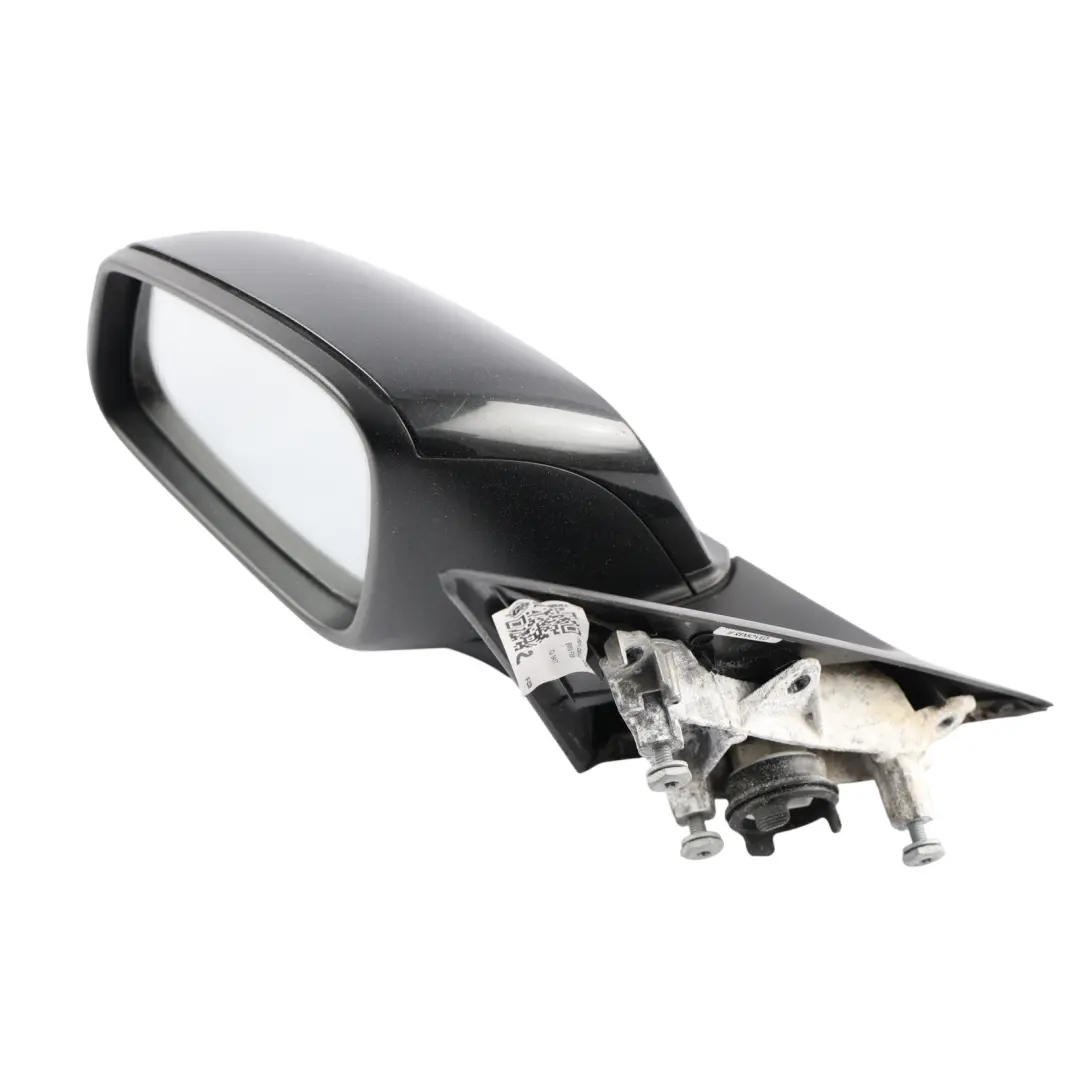  Wing Mirror Door BMW F30 F31 2 Heated Left N/S Black Sapphire Metallic 475 - SKU RHD-7345655-BS2 - Part number 7345655