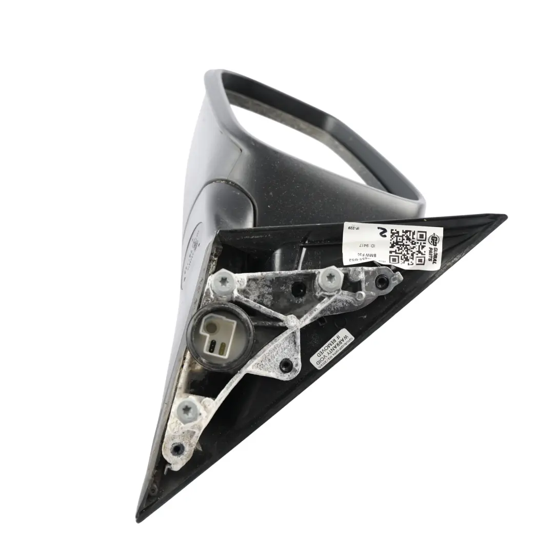 Wing Mirror Door BMW F30 F31 2 Heated Left N/S Black Sapphire Metallic 475 to with Part number 7345655 Wing Mirror Door BMW F30 F31 2 Heated Left N/S Black Sapphire Metallic 475 - SKU RHD-7345655-BS2 - Part number 7345655