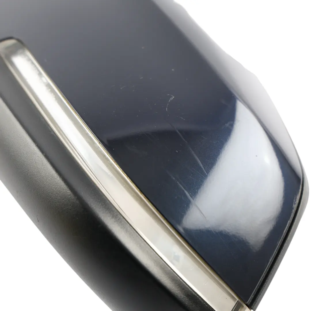 BMW F30 F31 Wing Outside Mirror Heated Left N/S Imperial Blue Metallic - A89 - SKU RHD-7345655-IBB1 - Part number 7345655