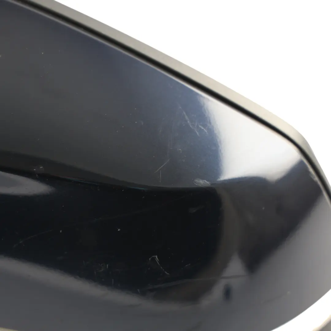 BMW F30 F31 Wing Outside Mirror Heated Left N/S Imperial Blue Metallic - A89 - SKU RHD-7345655-IBB1 - Part number 7345655