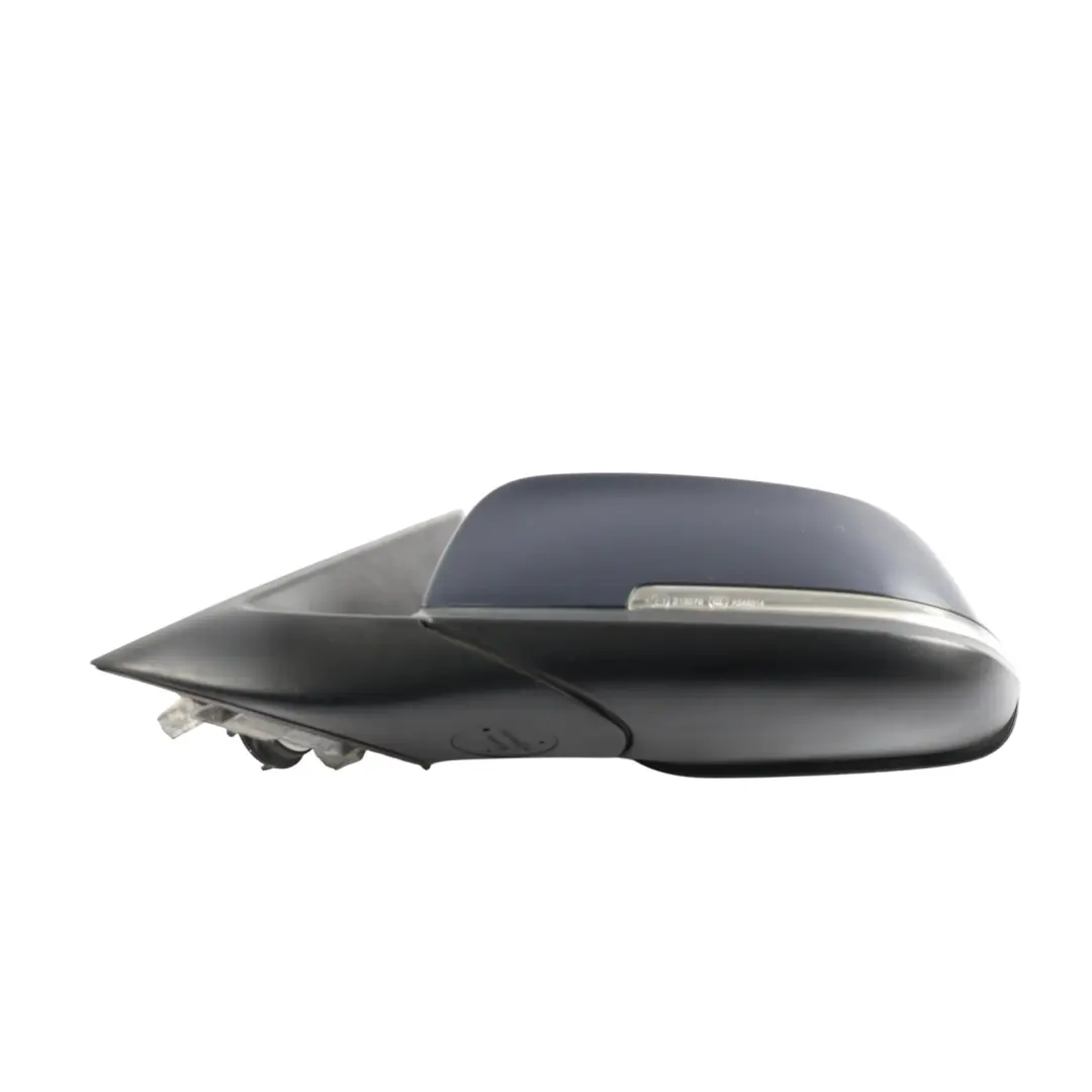 BMW F30 F31 Wing Outside Mirror Heated Left N/S Imperial Blue Metallic - A89 - SKU RHD-7345655-IBB1 - Part number 7345655
