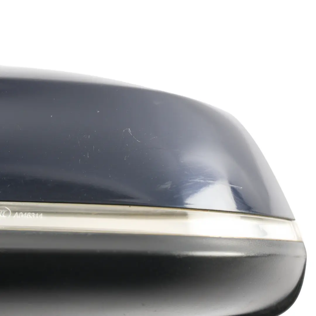BMW F30 F31 Wing Outside Mirror Heated Left N/S Imperial Blue Metallic - A89 - SKU RHD-7345655-IBB1 - Part number 7345655