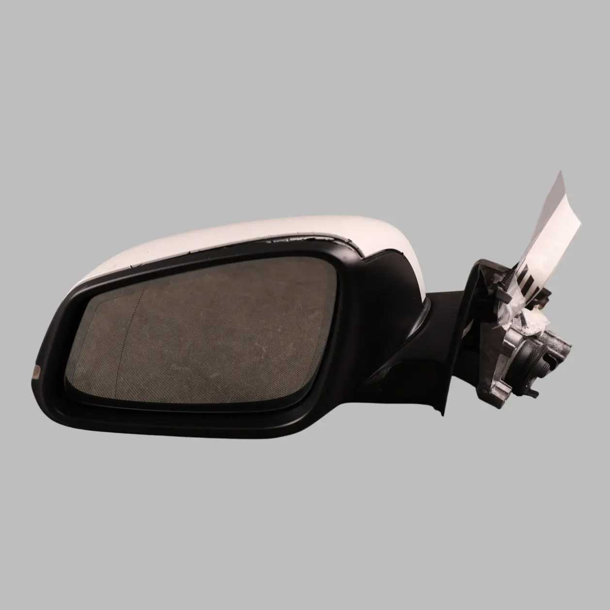 BMW F30 F31 LCI Wing Mirror Outside Heated Left N/S 5 Pins Alpine White 3 - 300