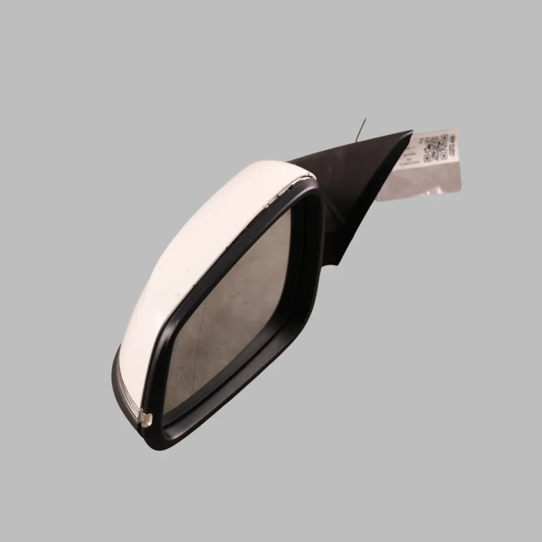 BMW F30 F31 LCI Wing Mirror Outside Heated Left N/S 5 Pins Alpine White 3 - 300 - SKU RHD-7345675-AW - Part number 7345675