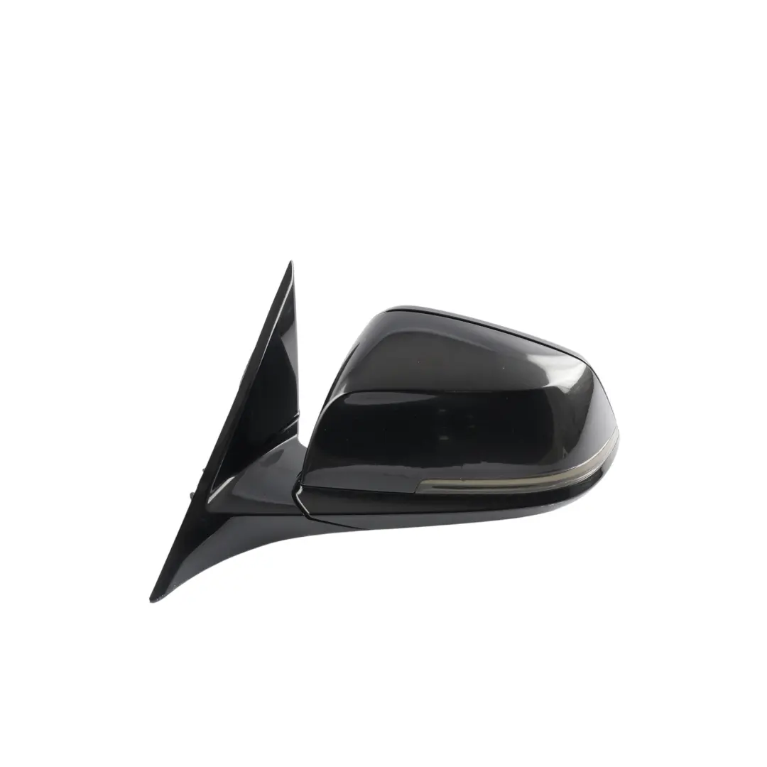 Wing Mirror BMW F30 F31 Shadow Line Heated Auto Dip Left N/S Black Sapphire 475 to with Part number 7345680 Wing Mirror BMW F30 F31 Shadow Line Heated Auto Dip Left N/S Black Sapphire 475 - SKU RHD-7345679-BS - Part number 7345680
