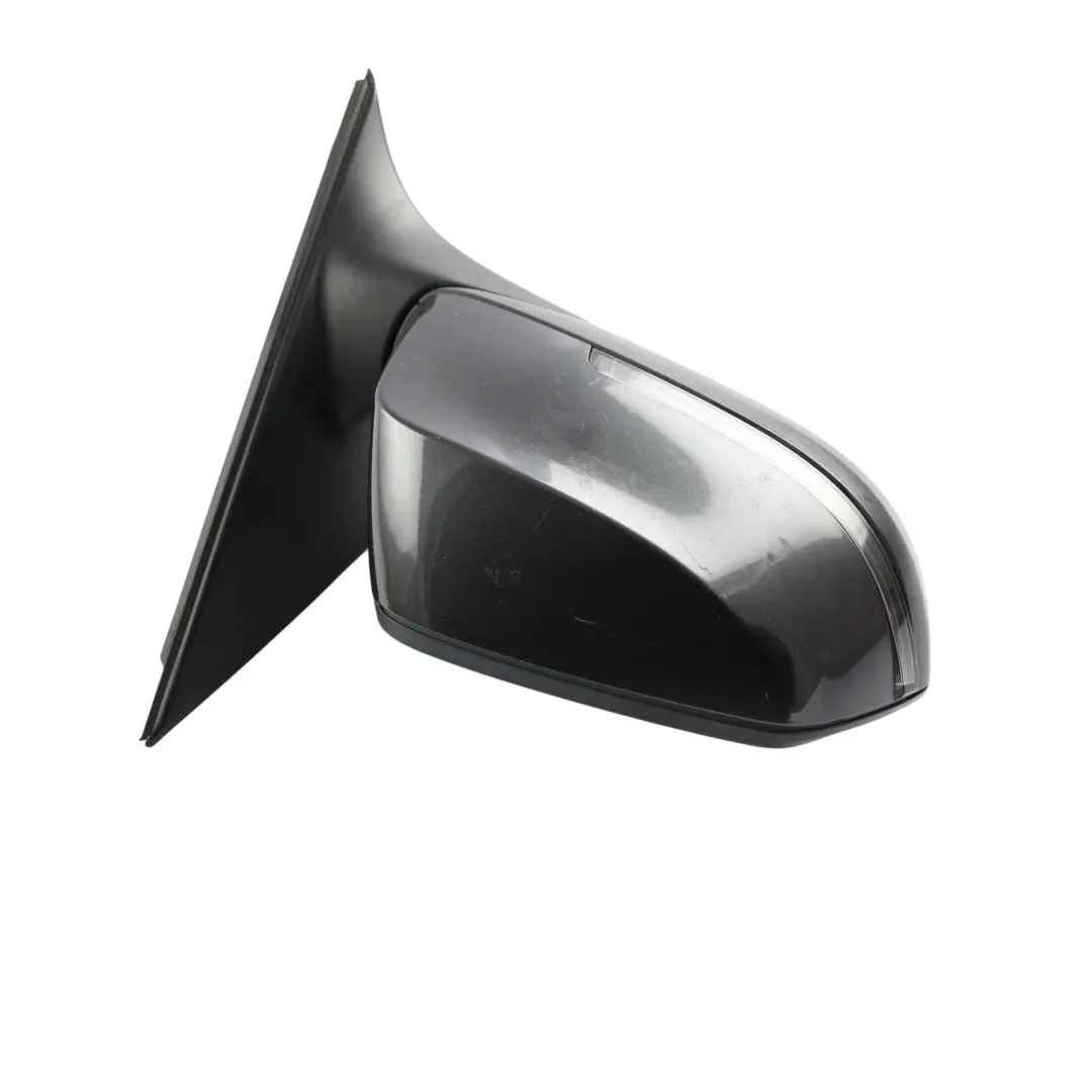 Side View Outer Wing Mirror Heated Right O/S Sophisto Grey - A90 to BMW F10 F11 LCI with Part number 7350642 BMW F10 F11 LCI Side View Outer Wing Mirror Heated Right O/S Sophisto Grey - A90 - SKU RHD-7350642-SOP - Part number 7350642