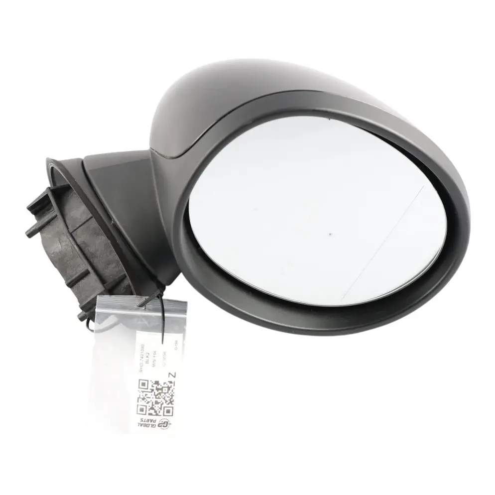 Mini Cooper F55 F56 F57 Door Wing Mirror Heated Right O/S Black 7401090