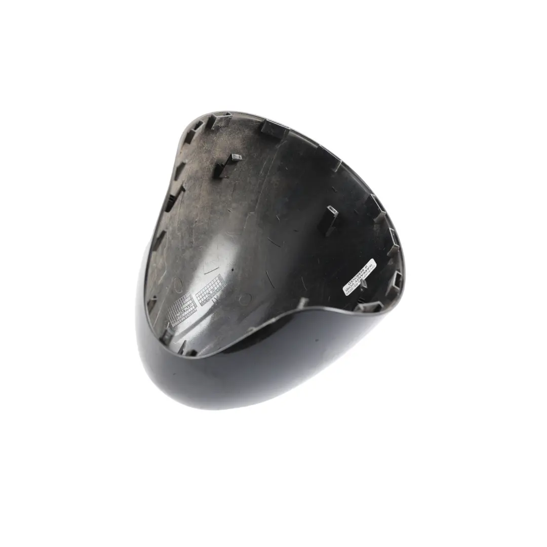 Wing Mirror Cover Cap Left N/S Midnight Black - A94 to Mini Cooper F54 F55 F56 F57 with Part number 7401231 Mini Cooper F54 F55 F56 F57 Wing Mirror Cover Cap Left N/S Midnight Black - A94 - SKU RHD-7401231-MNB - Part number 7401231