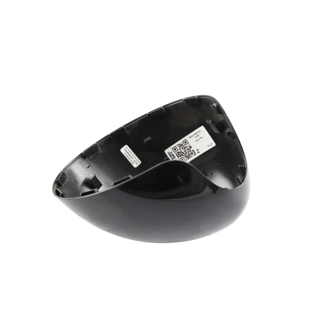 Wing Mirror Cover Cap Left N/S Midnight Black - A94 to Mini Cooper F54 F55 F56 F57 with Part number 7401231 Mini Cooper F54 F55 F56 F57 Wing Mirror Cover Cap Left N/S Midnight Black - A94 - SKU RHD-7401231-MNB - Part number 7401231