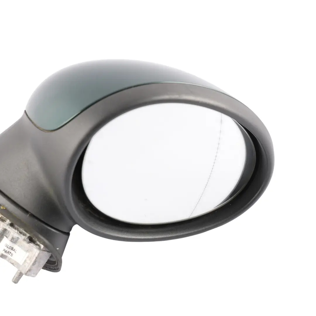 Mini R55 R56 Right Wing Mirror Power Fold Right O/S British Racing Green II-B22 - SKU RHD-7417466-BRGII - Part number 7417466