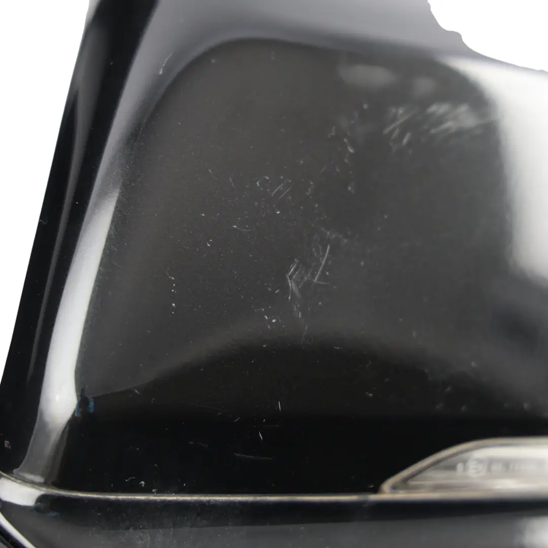 BMW F46 Wing Mirror Door Left N/S Black Sapphire Metallic - 475 - SKU RHD-7421475-BS - Part number 7421475