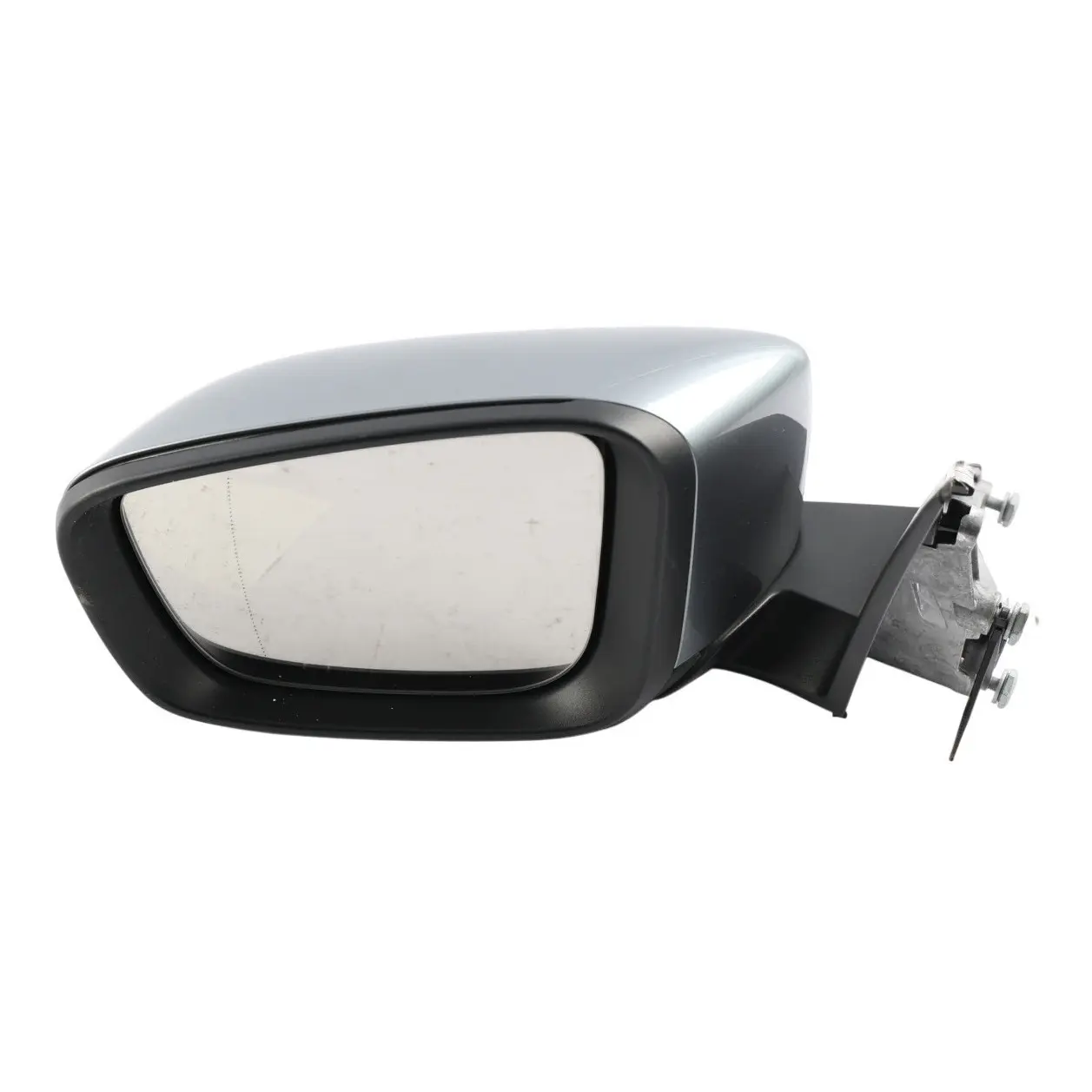 BMW G30 G31 Outside Wing Mirror Heated Left N/S Bluestone Metallic - C2Y