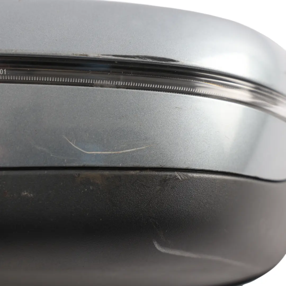 BMW G30 G31 Outside Wing Mirror Heated Left N/S Bluestone Metallic - C2Y - SKU RHD-7485123-BST - Part number 7485123