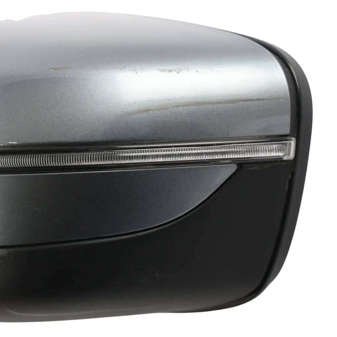 Outside Wing Mirror Heated Left N/S Bluestone Metallic - C2Y to BMW G30 G31 with Part number 7485123 BMW G30 G31 Outside Wing Mirror Heated Left N/S Bluestone Metallic - C2Y - SKU RHD-7485123-BST - Part number 7485123