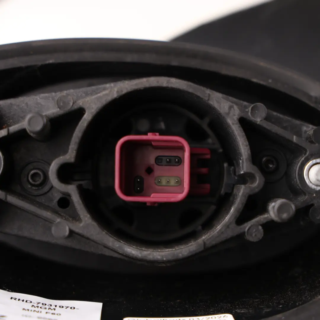 Mini F60 JCW Wing Mirror 5 Pins Heated Right Door O/S Moonwalk Grey-B71 - SKU RHD-7931970-MGM - Part number 7931970