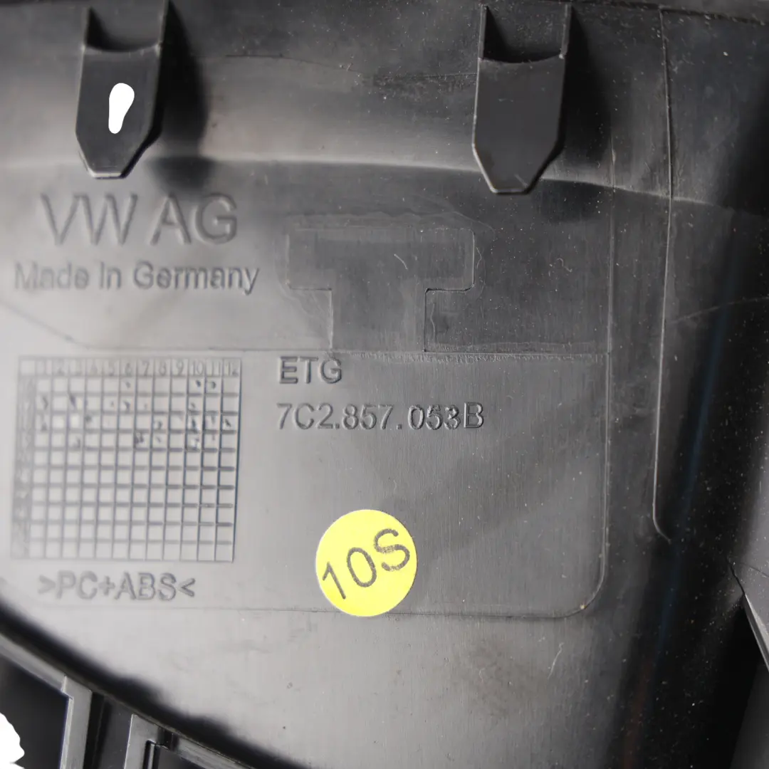 Volkswagen Crafter T6 Instrument Cluster Surround Trim Black - SKU RHD-7C2857053B - Part number 7C2857053B
