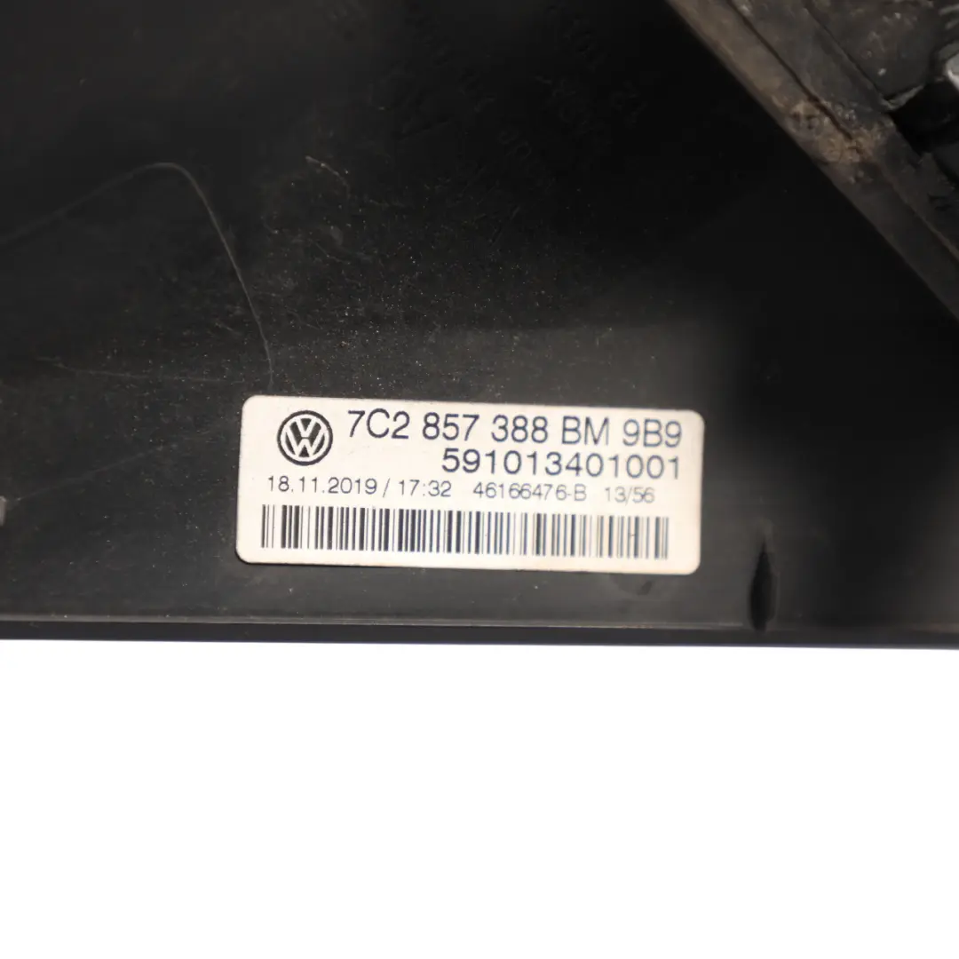 VW Crafter Mk2 Side View Wing Mirror Electric Right O/S Primed - SKU RHD-7C2857388BM-PRIM - Part number 7C2857388BM