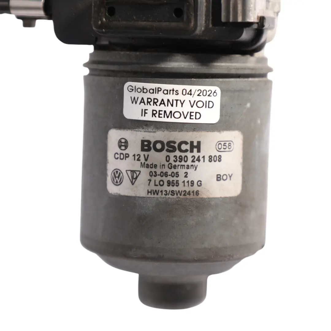 7L Front Windscreen Wiper Motor Electric to Volkswagen Touareg with Part number 7L0955119G Volkswagen Touareg 7L Front Windscreen Wiper Motor Electric - SKU RHD-7L0955119G - Part number 7L0955119G