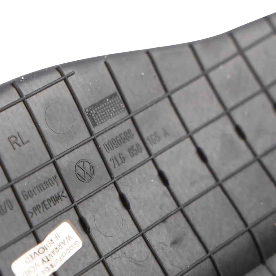 Volkswagen Touareg 7L Centre Console Storage Compartment Rubber Mat - SKU RHD-7L6858165A - Part number 7L6858165A