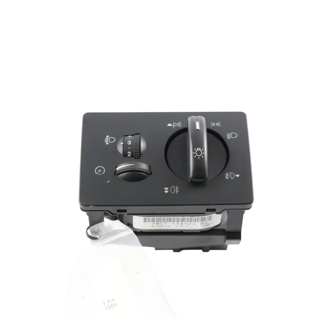 Ford Kuga C-Max Mk1 Headlight Fog Light Control Switch Panel - SKU RHD-7M5T-13A024-BA - Part number 7M5T-13A024-BA