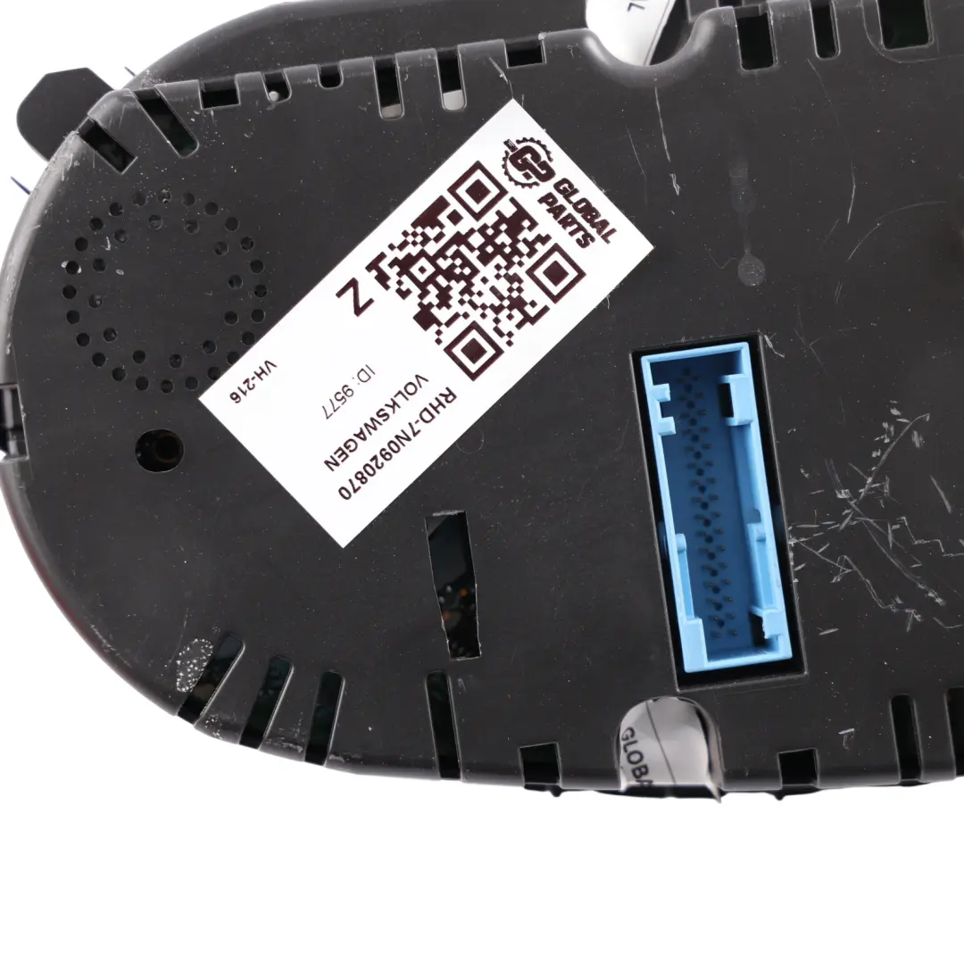 7N Instrument Cluster Speedometer Clocks Petrol Automatic to VW Sharan with Part number 7N0920870 VW Sharan 7N Instrument Cluster Speedometer Clocks Petrol Automatic - SKU RHD-7N0920870 - Part number 7N0920870