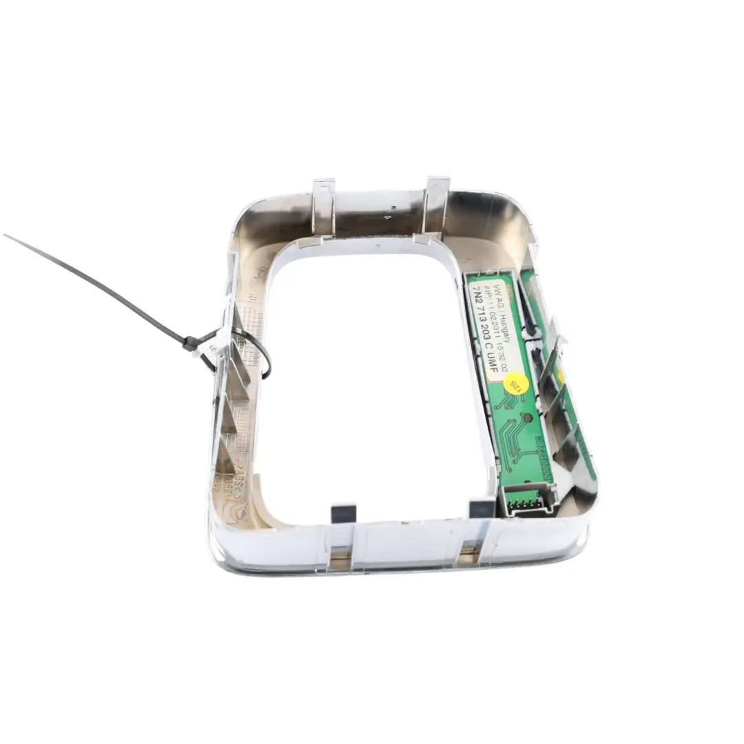 VW Sharan 7N Automatic Transmission Gear Selector Lever Surround Trim - SKU RHD-7N2713203C - Part number 7N2713203C