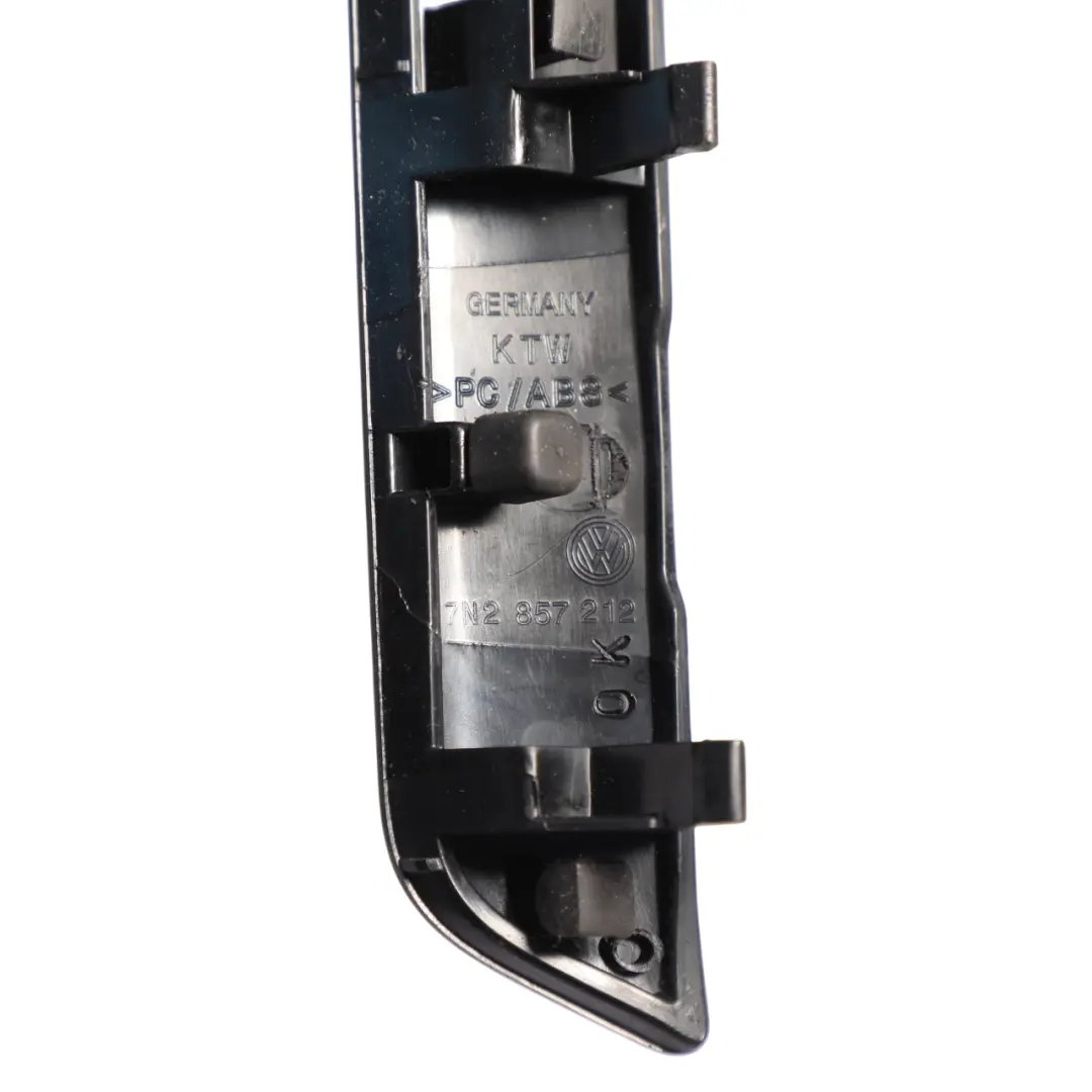 7N Dashboard Trim Cover Strip Right O/S Silver to Volkswagen Sharan with Part number 7N2857212 Volkswagen Sharan 7N Dashboard Trim Cover Strip Right O/S Silver - SKU RHD-7N2857212 - Part number 7N2857212