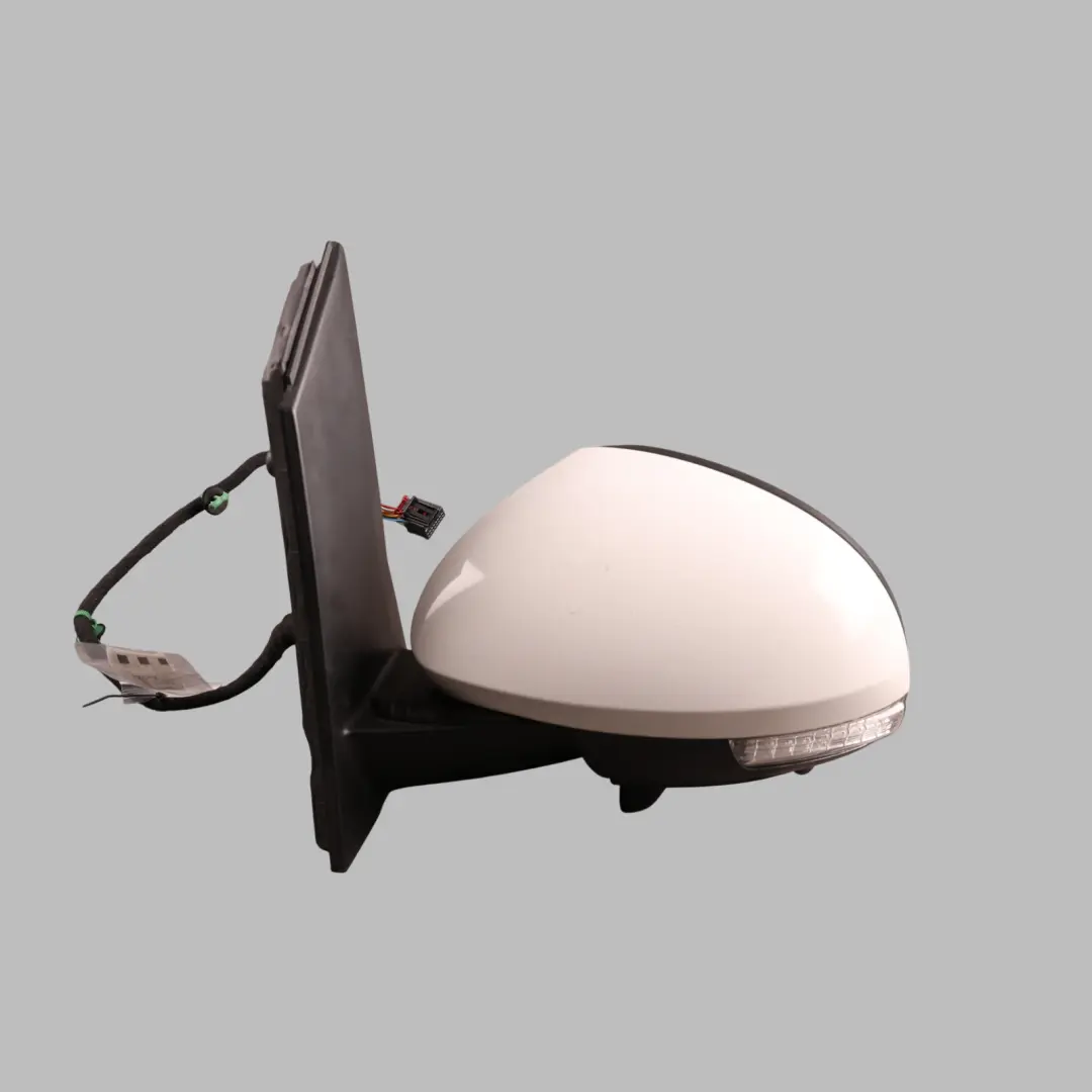 7N Door Wing Mirror Electrical Power Fold Left N/S Candy White - B9A to VW Sharan with Part number 7N2857507L VW Sharan 7N Door Wing Mirror Electrical Power Fold Left N/S Candy White - B9A - SKU RHD-7N2857507L-CAN - Part number 7N2857507L