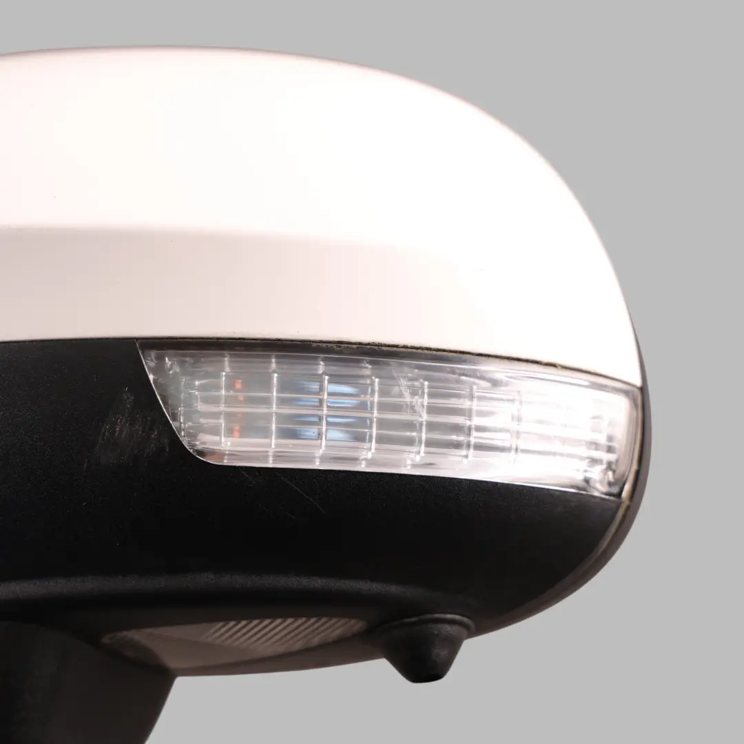 VW Sharan 7N Door Wing Mirror Electrical Power Fold Left N/S Candy White - B9A - SKU RHD-7N2857507L-CAN - Part number 7N2857507L