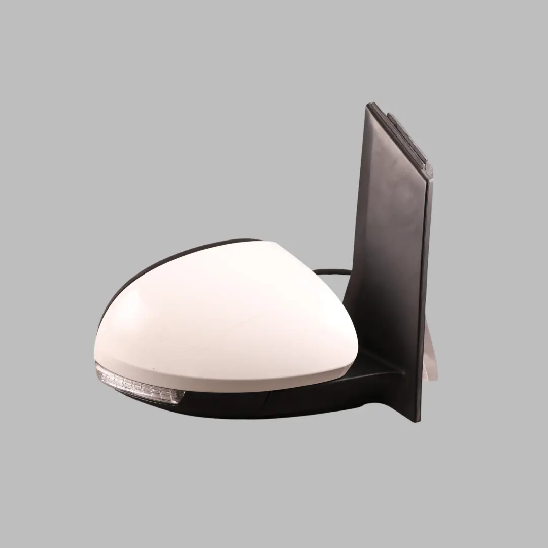 VW Sharan 7N Door Wing Mirror Electrical Power Fold Right O/S Candy White - B9A - SKU RHD-7N2857508D-CAN - Part number 7N2857508D