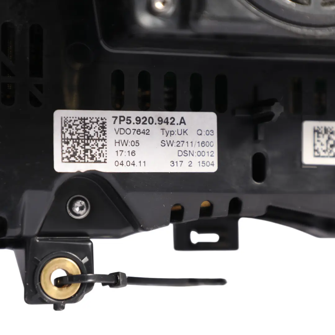 Porsche Cayenne Turbo 92A Instrument Cluster Speedo Petrol Automatic - SKU RHD-7P5920942A - Part number 7P5920942A