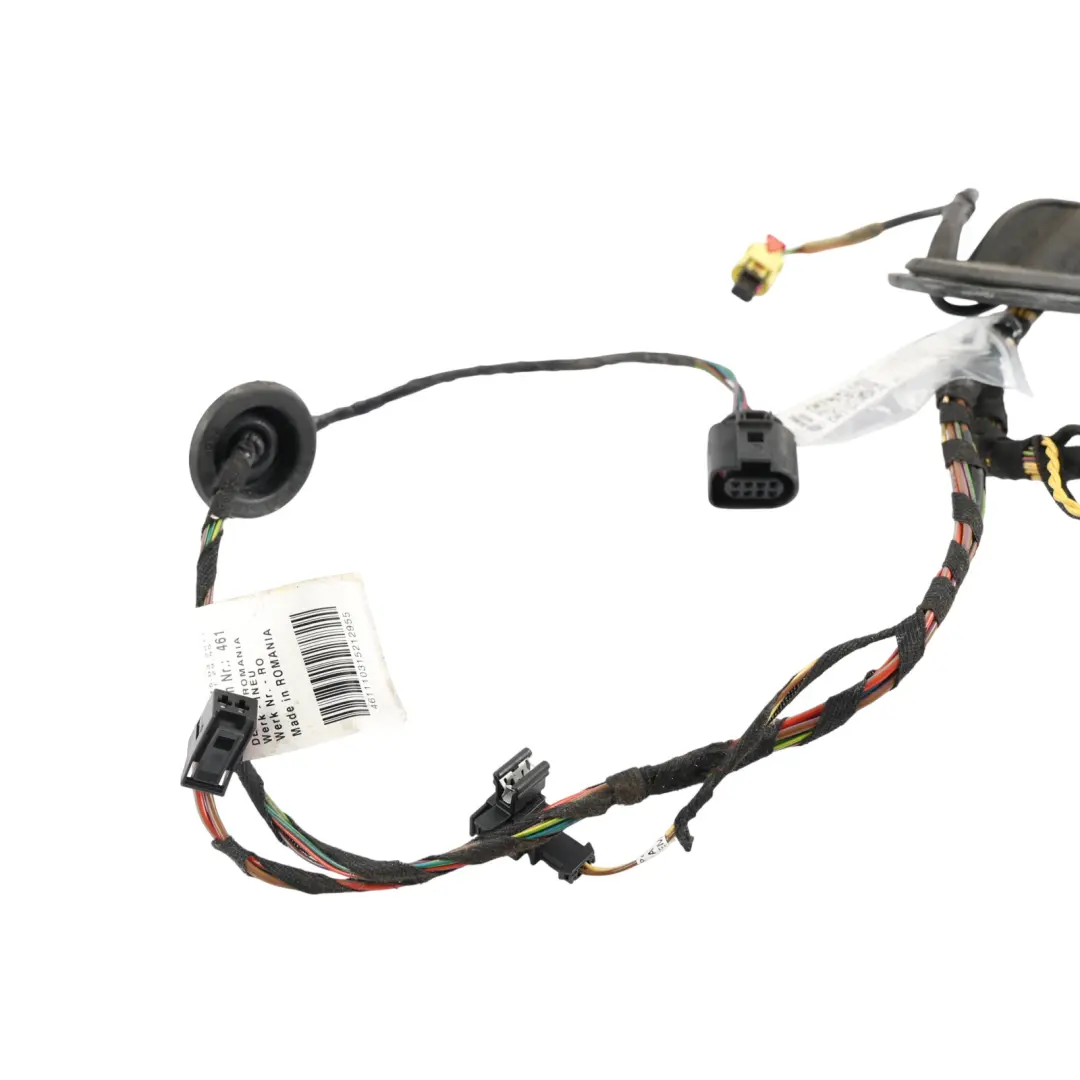 Porsche Cayenne 92A Front Door Wiring Harness Loom Driver's Side - SKU RHD-7P5971162AH - Part number 7P5971162AH